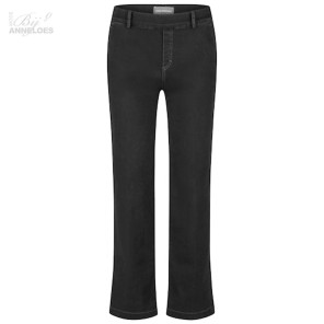 Anna Montana 1045 Mila wide flexi Zwart